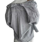 LINEN STRIPED SHIRT