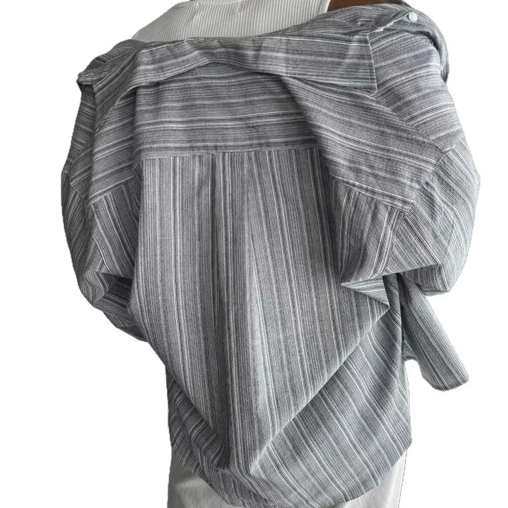 LINEN STRIPED SHIRT