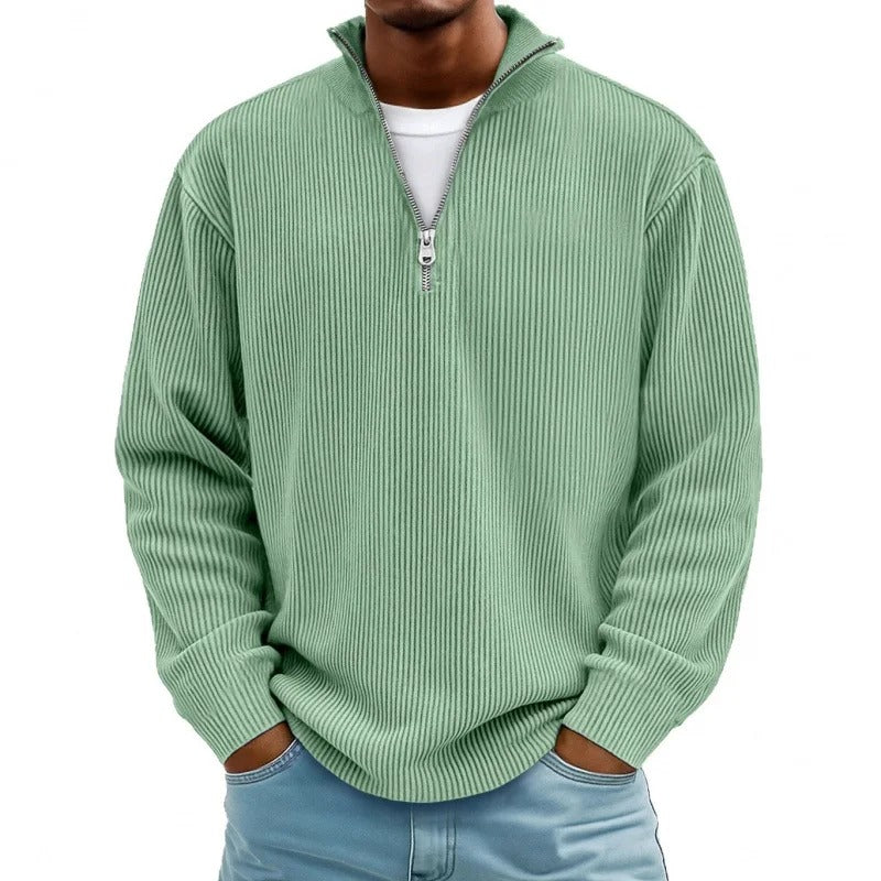 EDWARD | QUARTER-ZIP SWEATER