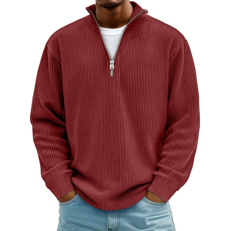 EDWARD | QUARTER-ZIP SWEATER