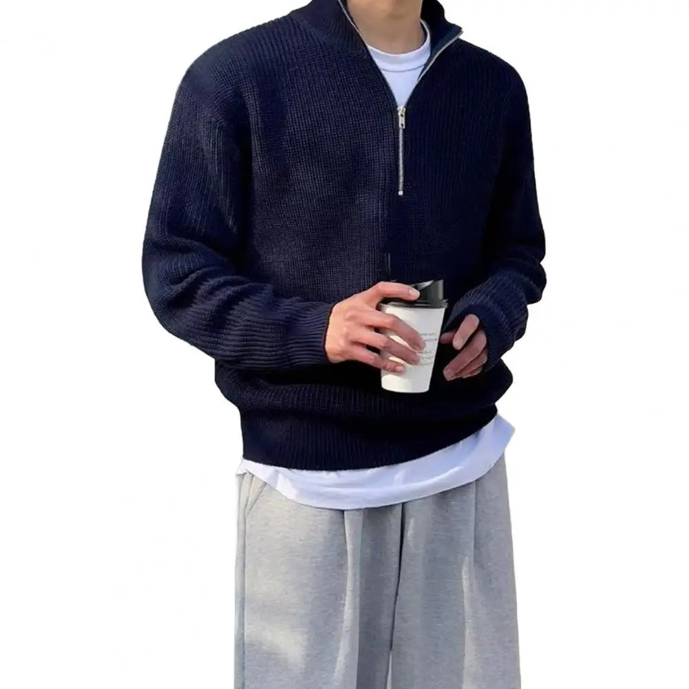 BERLIN HALF-ZIP SWEATER