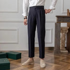 BRITISH CASUAL CROPPED TROUSERS