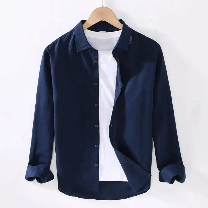 LOOSE LINEN SHIRT