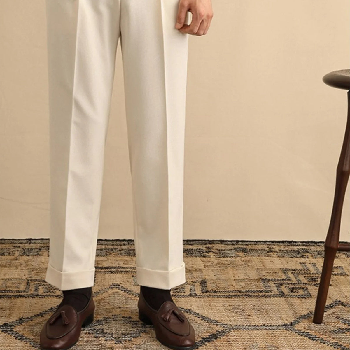 WALL STREET HIGH WAIST TROUSERS