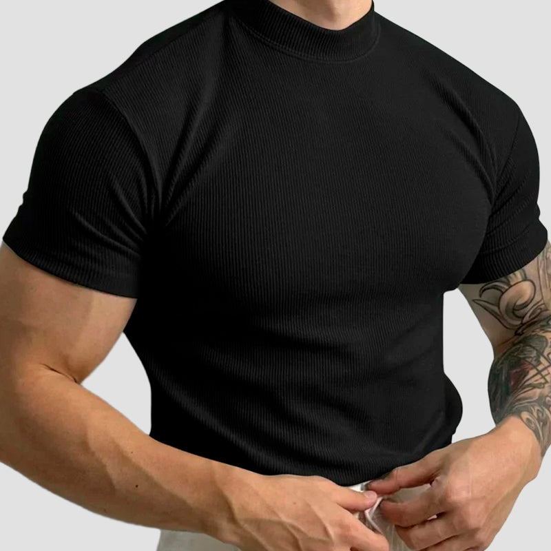 KNITTED PULLOVER T-SHIRT