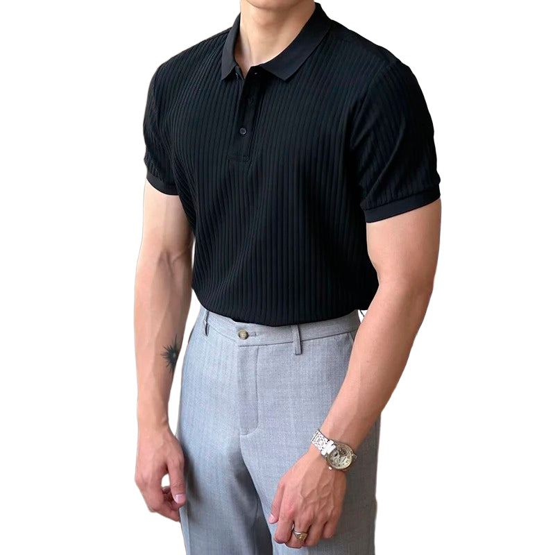 BUSINESS KNIT POLO