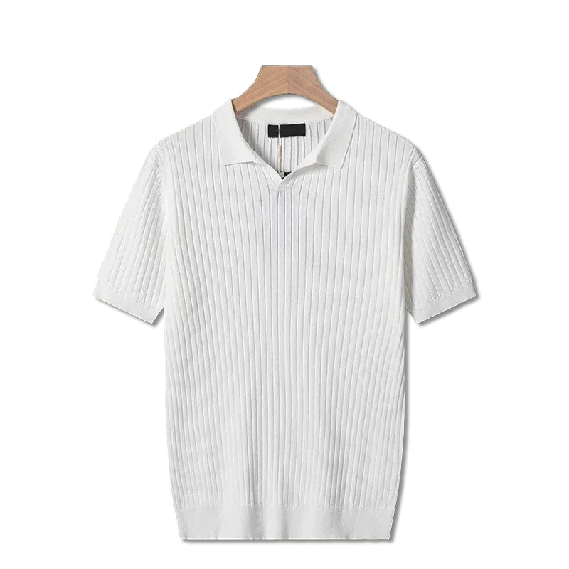 CASUAL RIBBED POLO