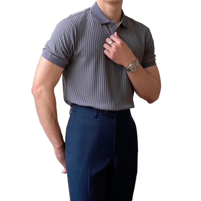 BUSINESS KNIT POLO