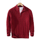 SWITZERLAND ZIPPER SWEATER PULLOVER