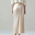 ITALY SATIN SKIRT