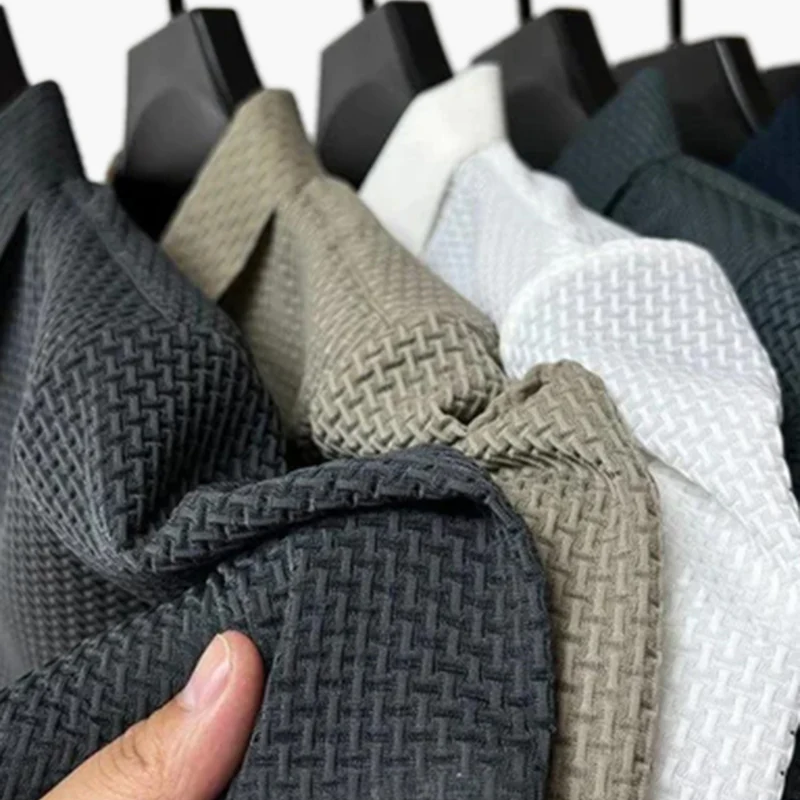 AERO WEAVE - TEXTURED POLO SHIRT