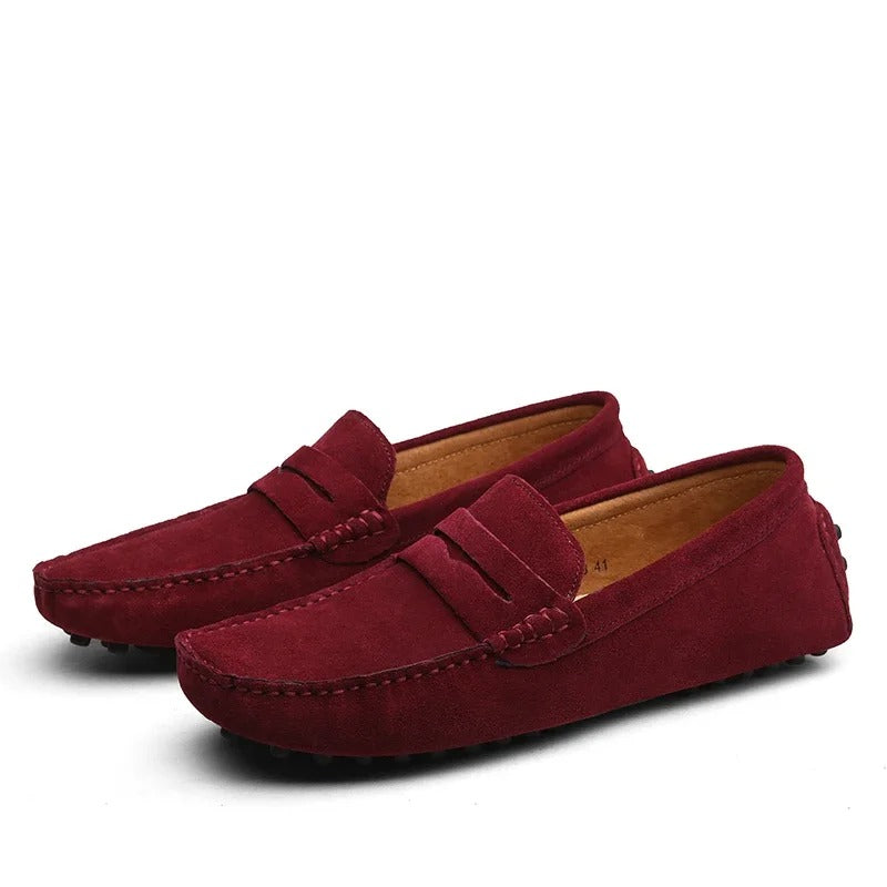 SWEDEN SUEDE LOAFERS