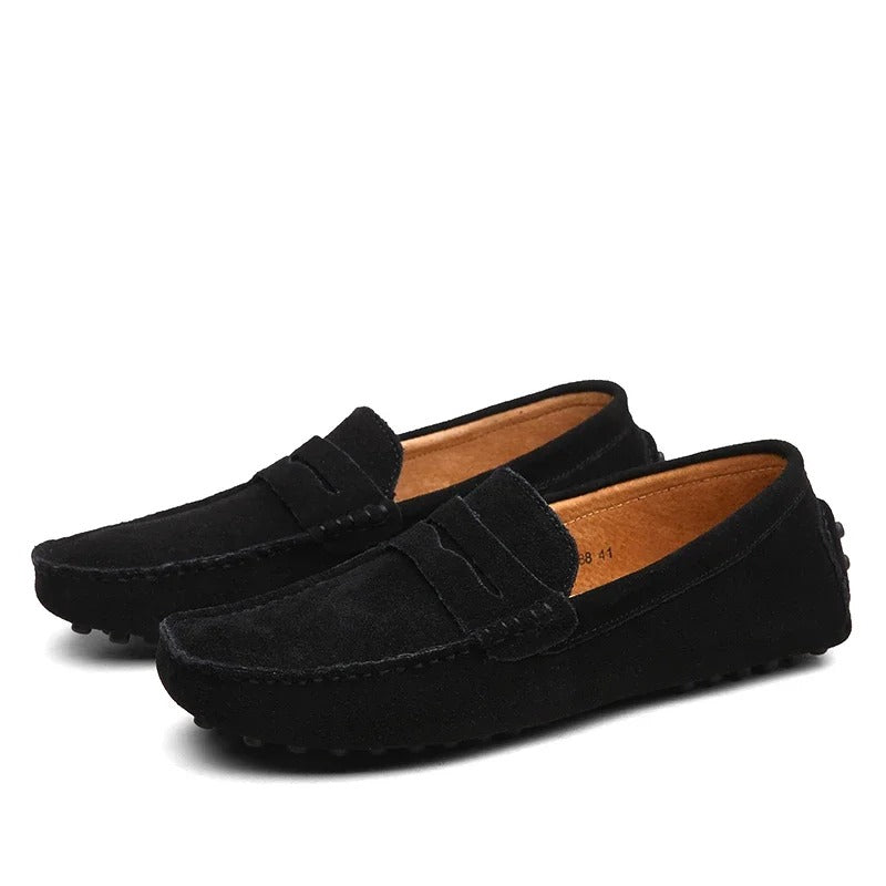 SWEDEN SUEDE LOAFERS