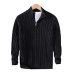 SWITZERLAND ZIPPER SWEATER PULLOVER