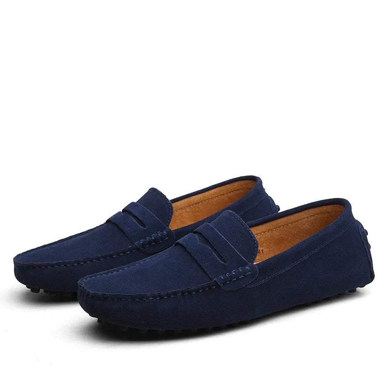 SWEDEN SUEDE LOAFERS