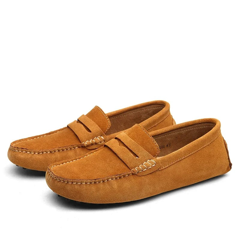 SWEDEN SUEDE LOAFERS