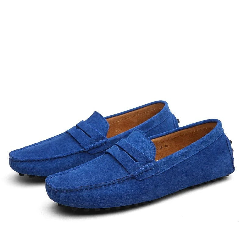 SWEDEN SUEDE LOAFERS
