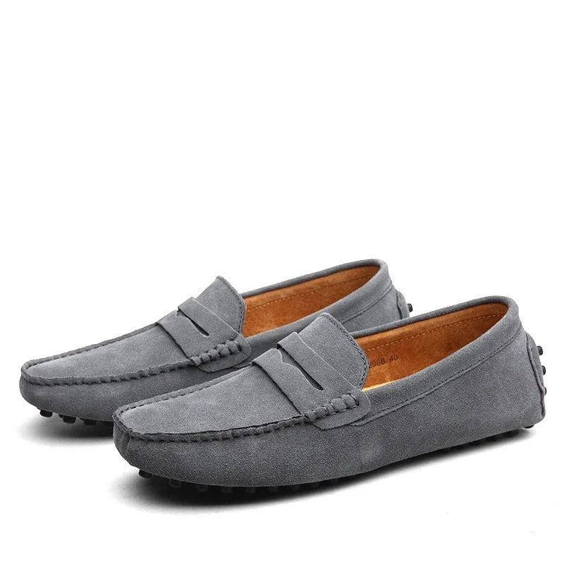 SWEDEN SUEDE LOAFERS