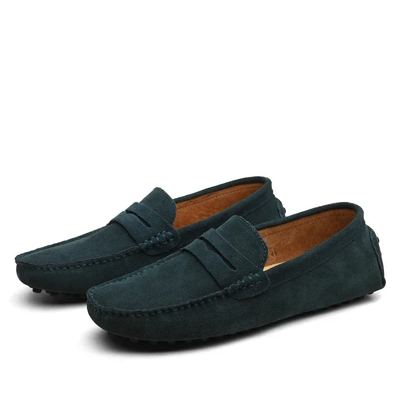 SWEDEN SUEDE LOAFERS
