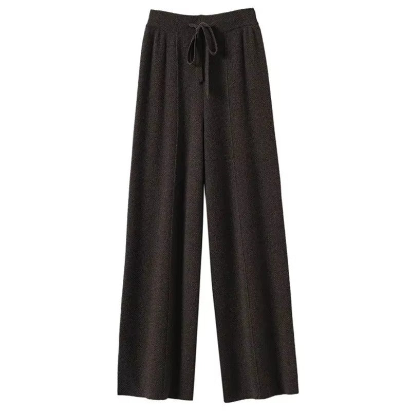 MARY - HIGH WAIST WIDE-LEG TROUSERS