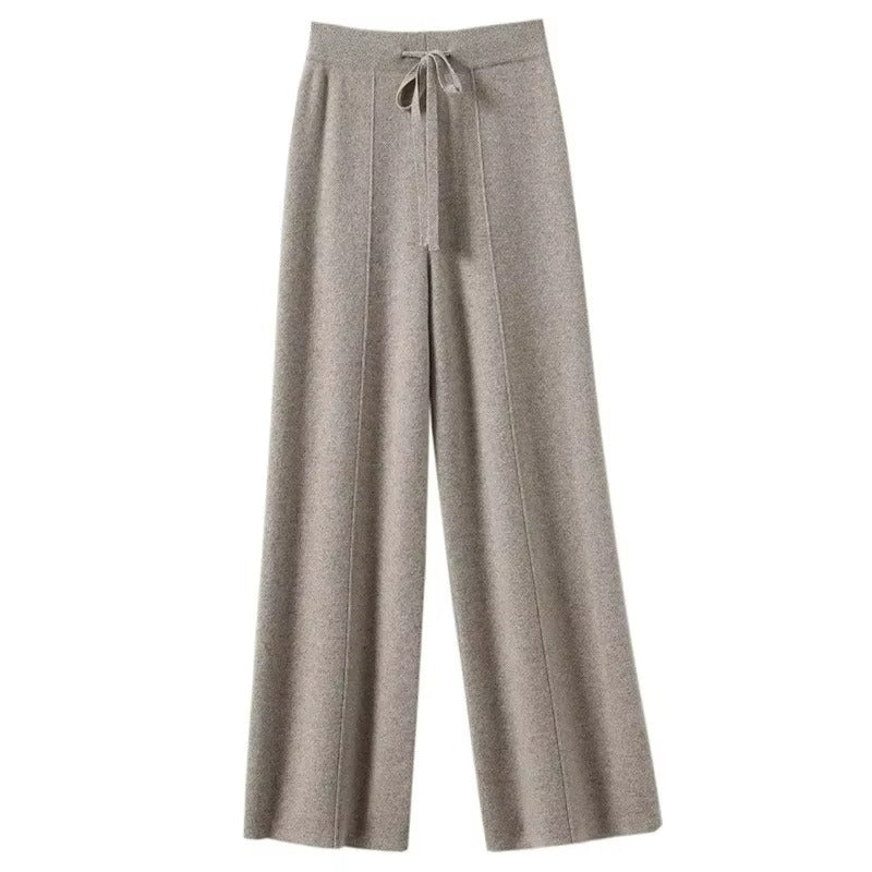 MARY - HIGH WAIST WIDE-LEG TROUSERS