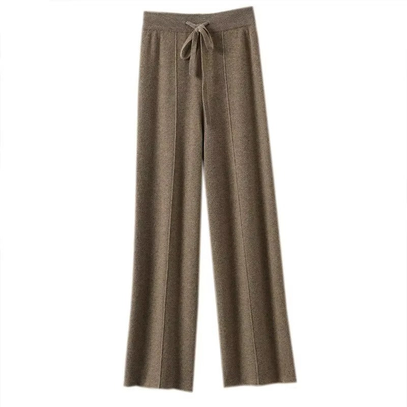 MARY - HIGH WAIST WIDE-LEG TROUSERS