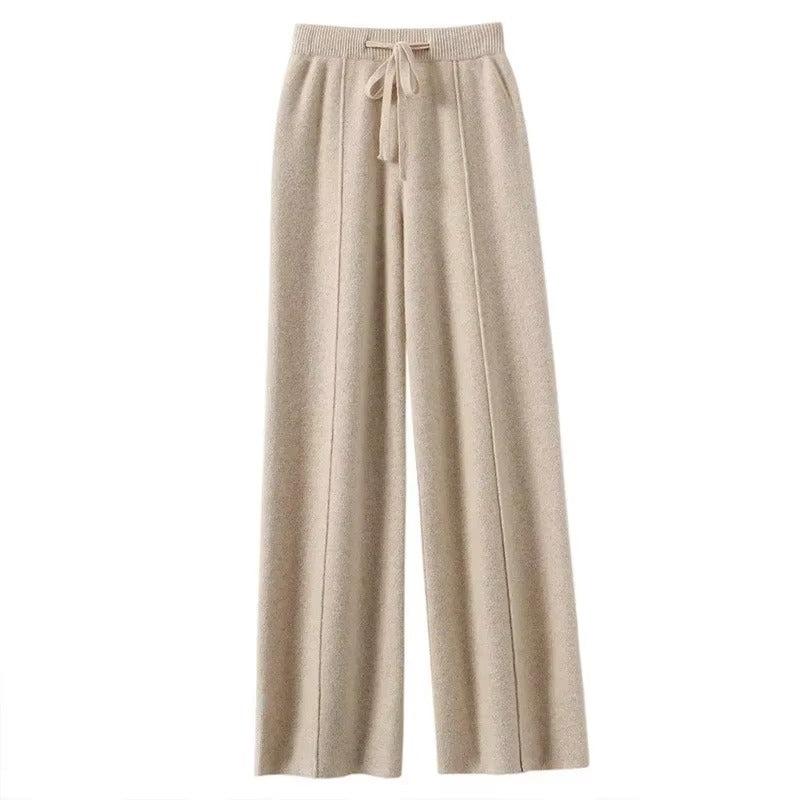 MARY - HIGH WAIST WIDE-LEG TROUSERS