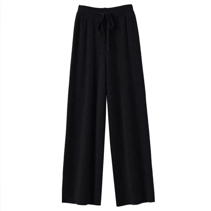 MARY - HIGH WAIST WIDE-LEG TROUSERS