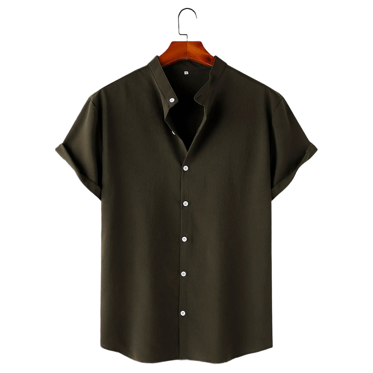 CASUAL BEACH SHIRT (WINE AND NATURE)
