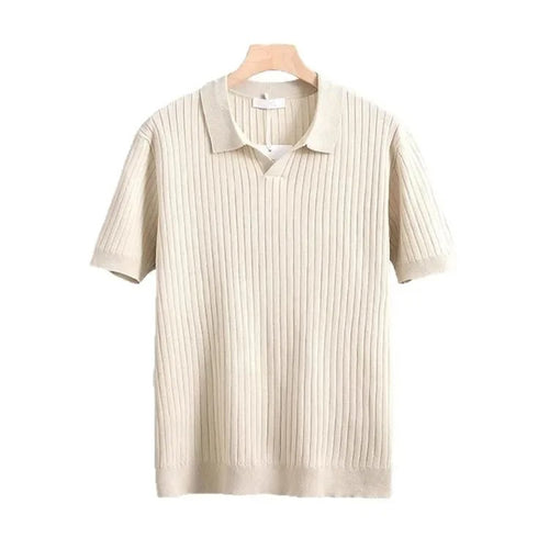 CASUAL RIBBED POLO